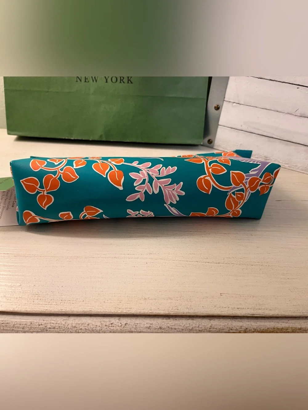 Kate Spade NY “Bird Party” Pencil Case NWT